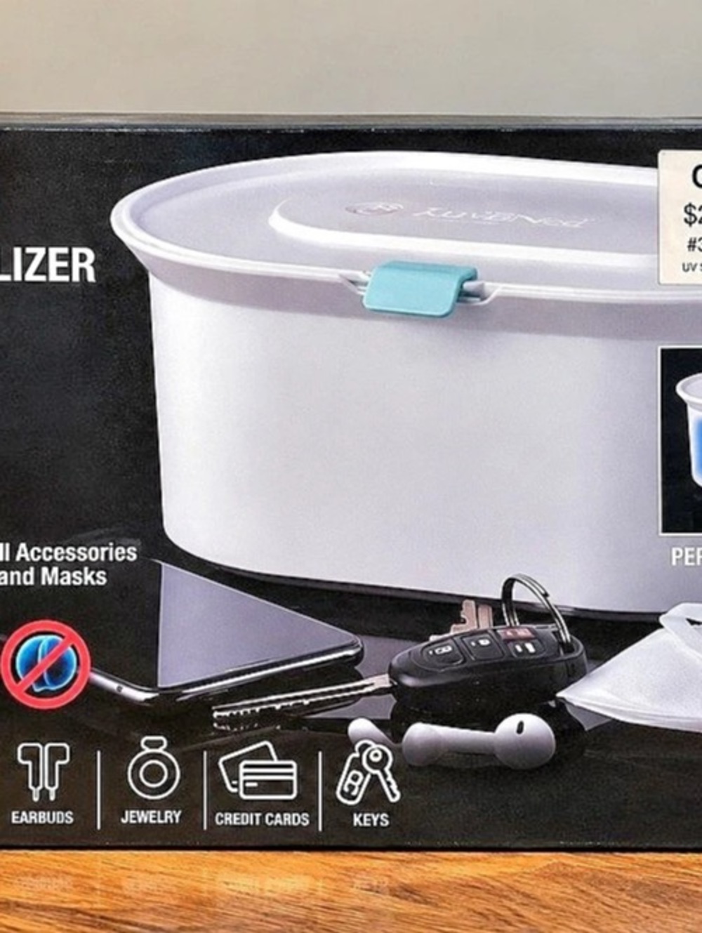 NuvoMed UV Sterilizer Box White NWT